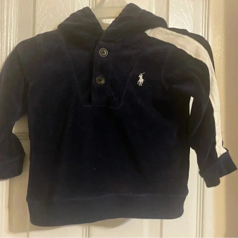 Ralph Lauren Velour Hoodie